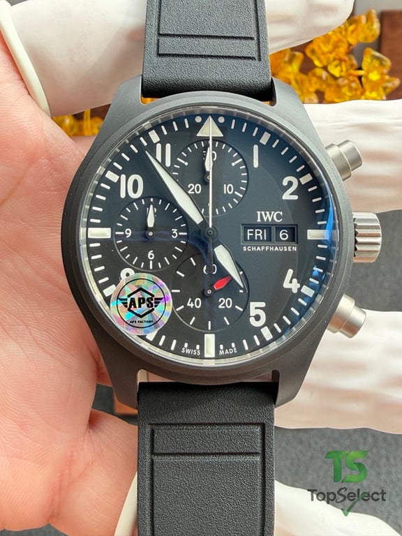 IWC Pilot's Watch Chronograph Ceramic Black - 5