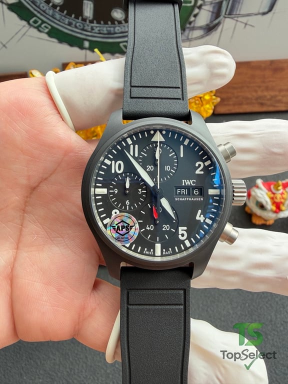 IWC Pilot's Watch Chronograph Ceramic Black - 6