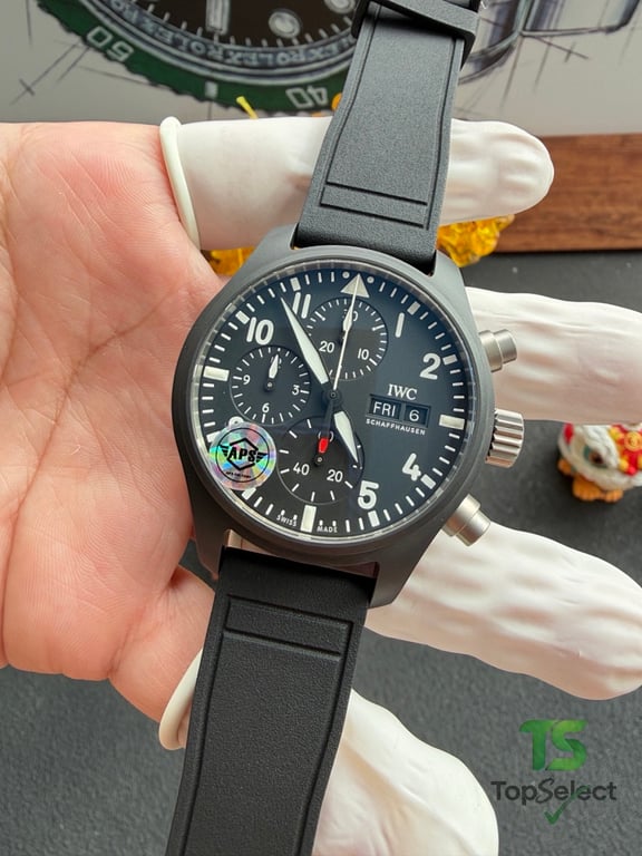 IWC Pilot's Watch Chronograph Ceramic Black - 7