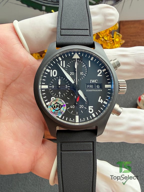 IWC Pilot's Watch Chronograph Ceramic Black - 9