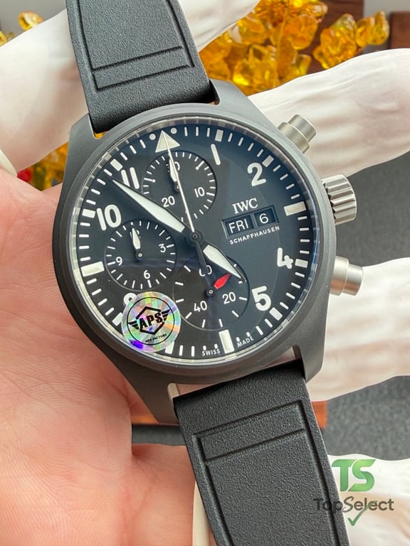 IWC Pilot's Watch Chronograph Ceramic Black - 10