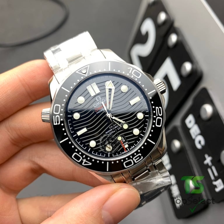 Omega Seamaster Diver 300M Black Dial - 5