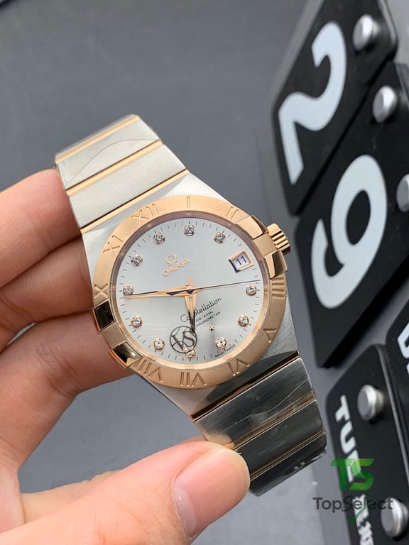 Omega Constellation Rose Gold Steel - 6