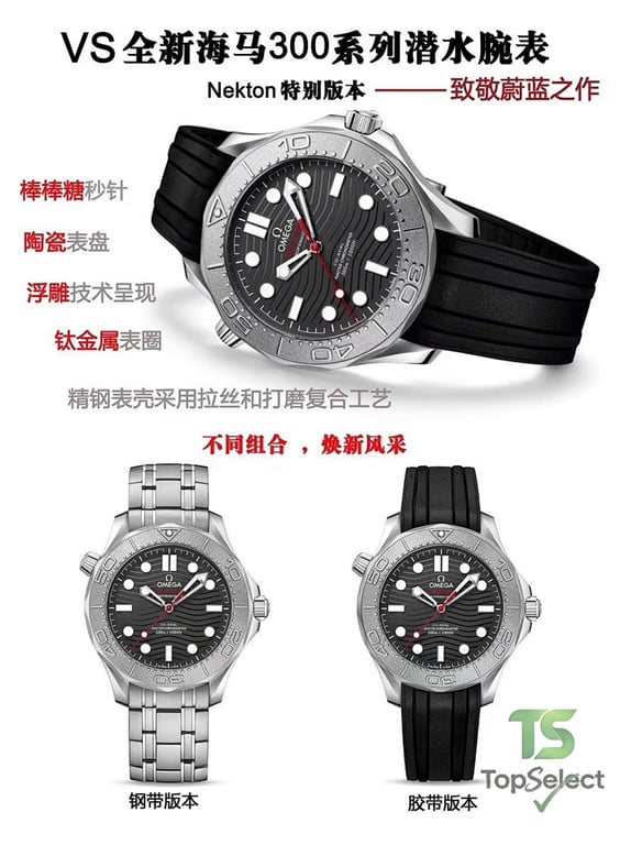 Omega Seamaster Diver 300M Nekton Edition - 2