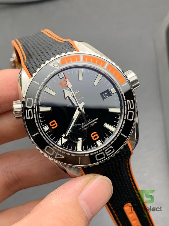 Omega Seamaster Planet Ocean 600M Black Orange - 6