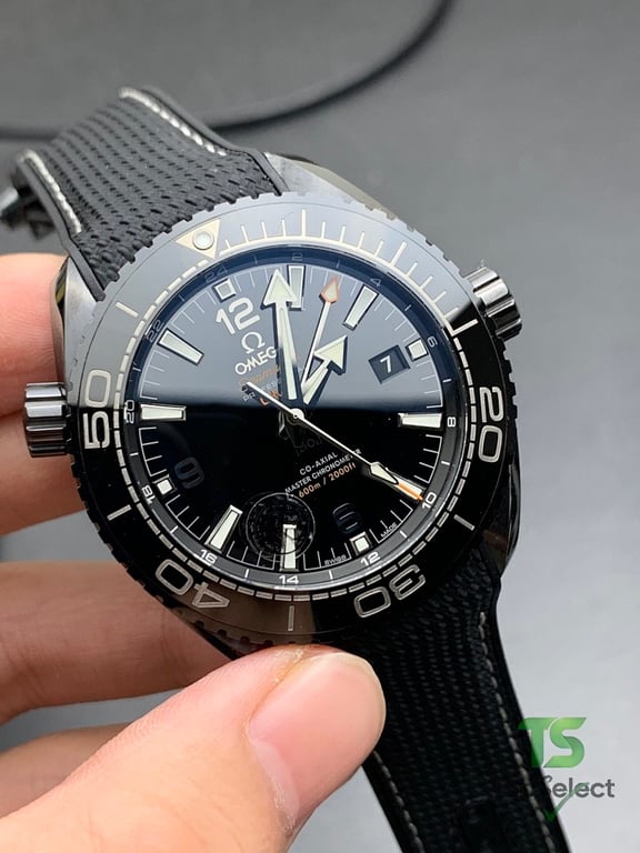 Omega Seamaster Planet Ocean Deep Black GMT - 5