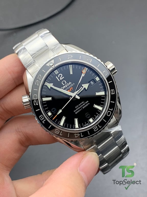 Omega Seamaster Planet Ocean 600M GMT Black - 4