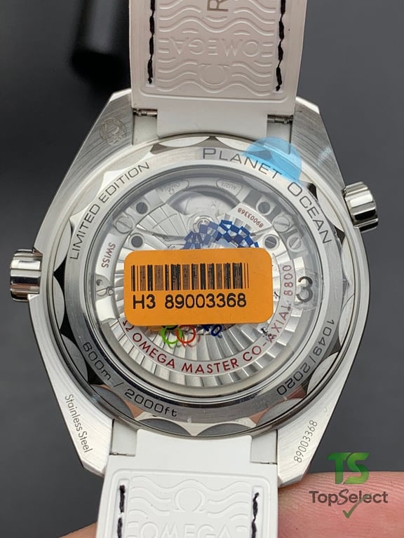 Omega Seamaster Planet Ocean Tokyo 2020 White - 3