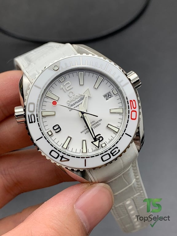 Omega Seamaster Planet Ocean Tokyo 2020 White - 5