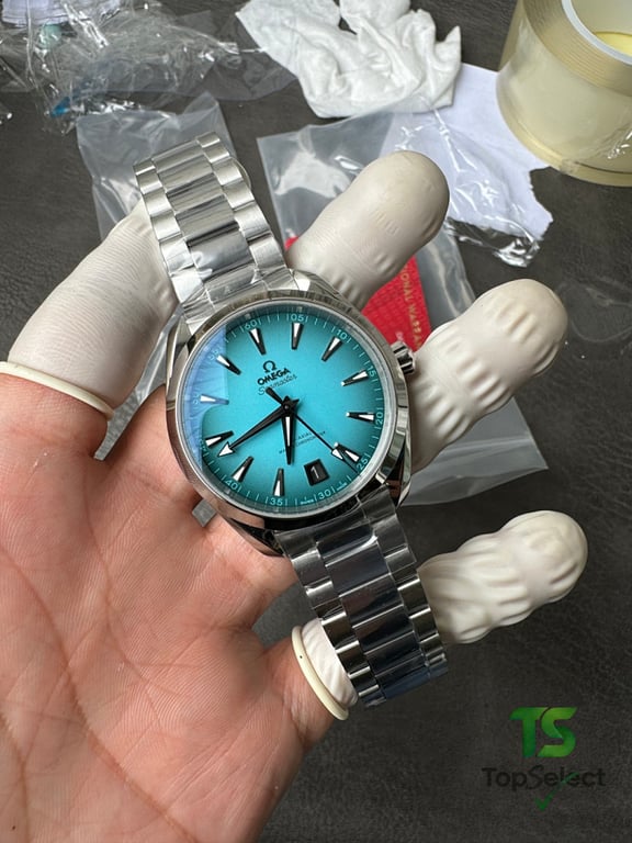 Omega Seamaster Aqua Terra 41mm Turquoise Dial - 4
