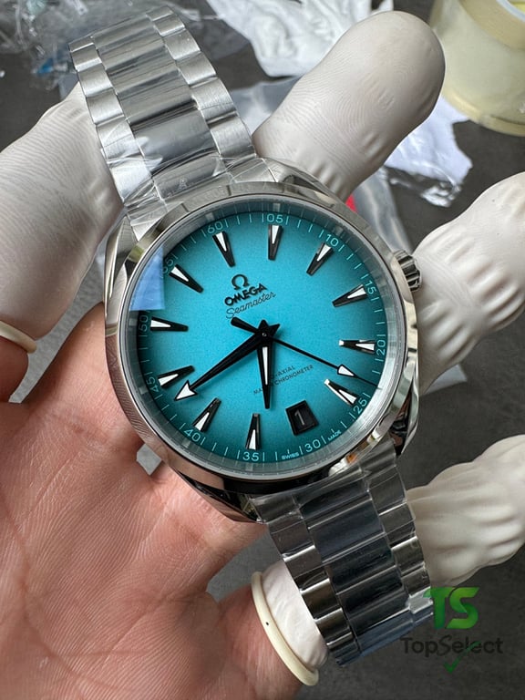 Omega Seamaster Aqua Terra 41mm Turquoise Dial - 6