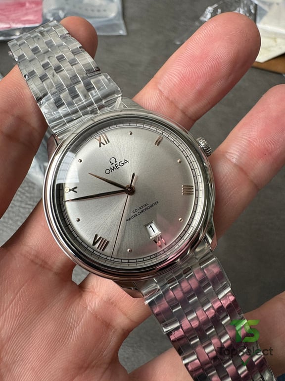 Omega De Ville Prestige 41mm Silver Dial - 2