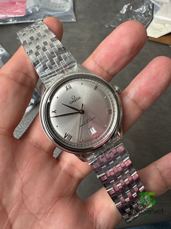 Omega De Ville Prestige 41mm Silver Dial - 11