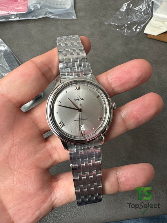 Omega De Ville Prestige 41mm Silver Dial - 12