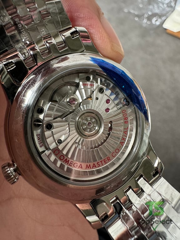 Omega De Ville Prestige 41mm Silver Dial - 6