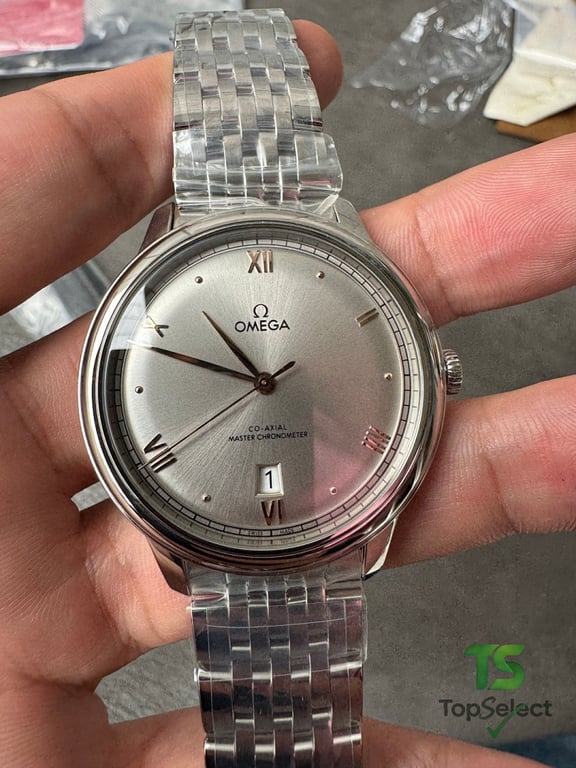 Omega De Ville Prestige 41mm Silver Dial - 10