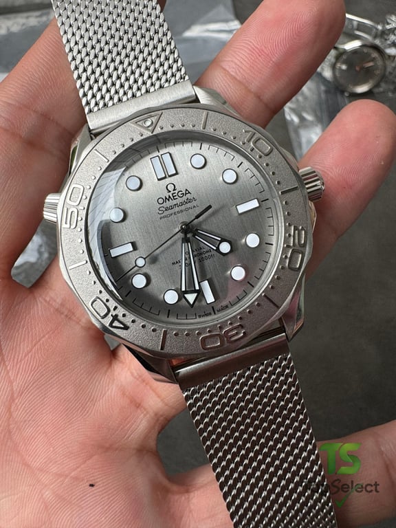 Omega Seamaster 300m Silver Dial - 12