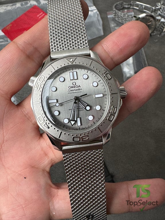 Omega Seamaster 300m Silver Dial - 5