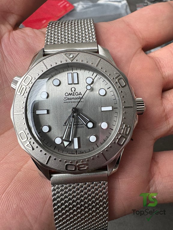 Omega Seamaster 300m Silver Dial - 9