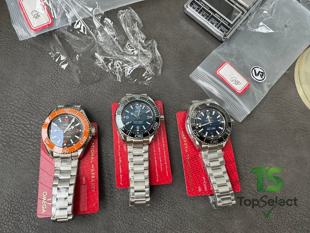 Omega Seamaster Planet Ocean Ultra Deep Orange Bezel - 12