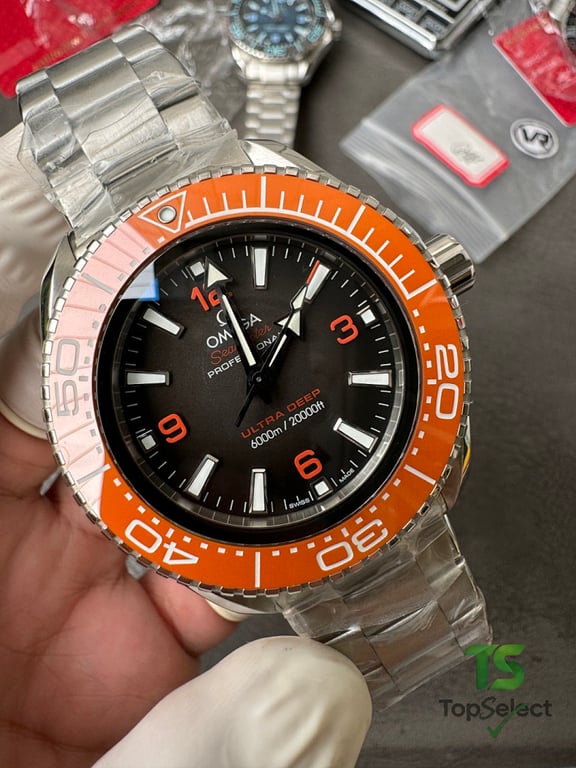 Omega Seamaster Planet Ocean Ultra Deep Orange Bezel - 13