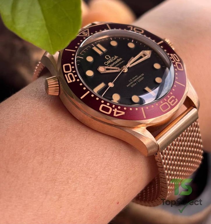 Omega Seamaster Diver 300M Bronze Gold - 4