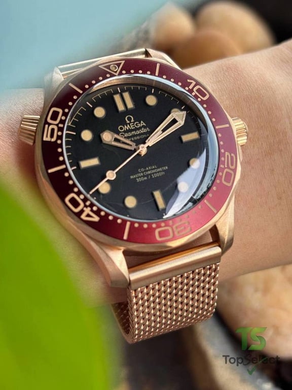Omega Seamaster Diver 300M Bronze Gold - 5