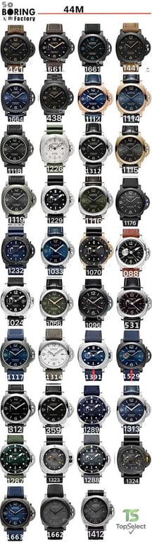 Omega Seamaster and Panerai Luminor Collection - 3