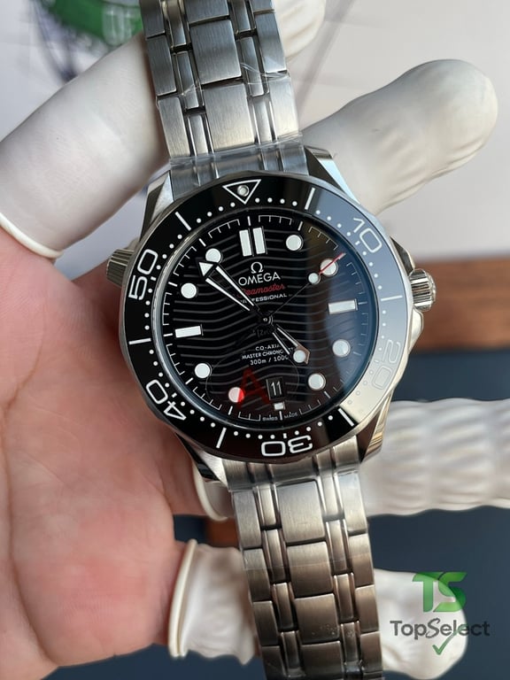 Omega Seamaster Diver 300M Black Dial - 6