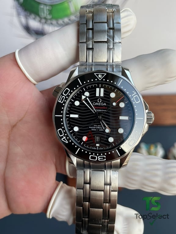 Omega Seamaster Diver 300M Black Dial - 8