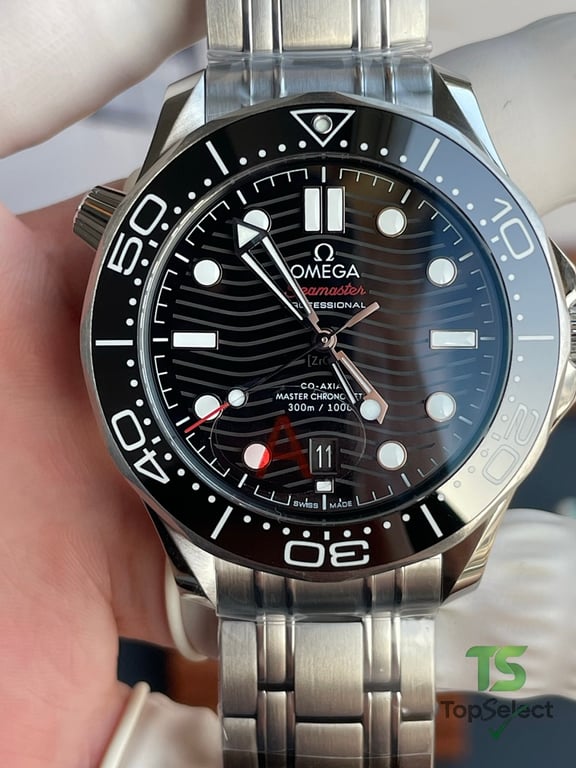 Omega Seamaster Diver 300M Black Dial - 9