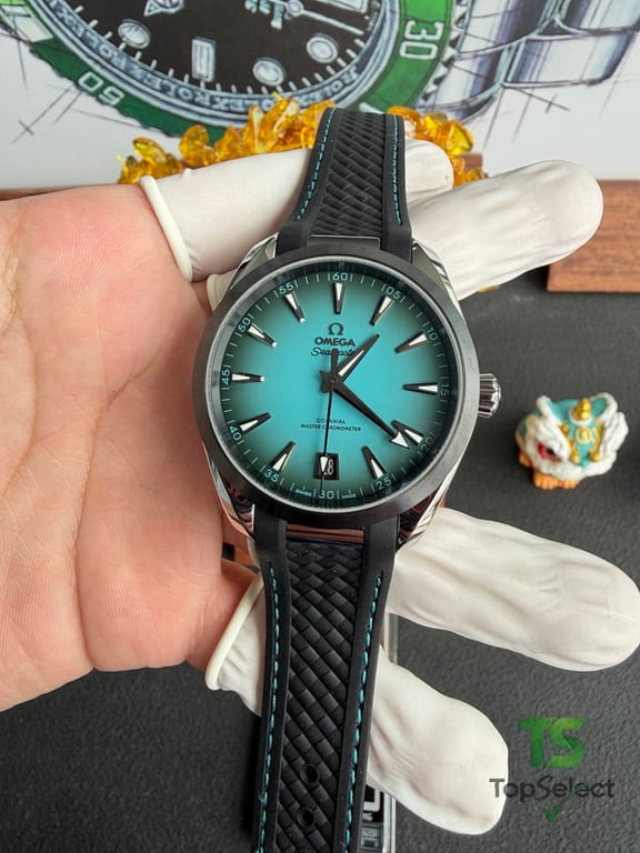Omega Seamaster Aqua Terra 150m Turquoise Dial - 16