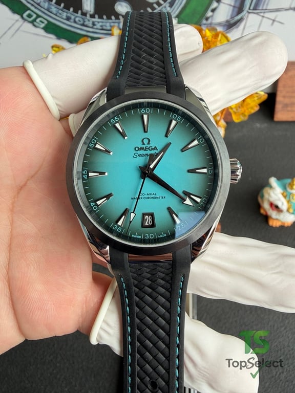 Omega Seamaster Aqua Terra 150m Turquoise Dial - 18