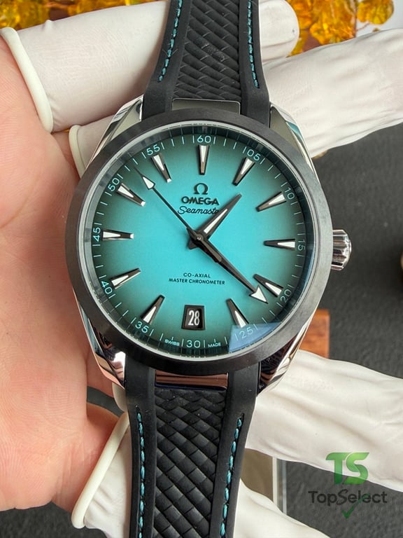 Omega Seamaster Aqua Terra 150m Turquoise Dial - 19