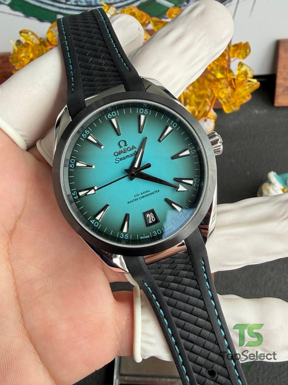 Omega Seamaster Aqua Terra 150m Turquoise Dial - 4