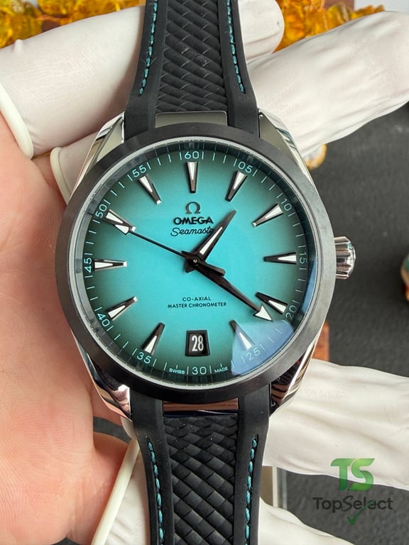 Omega Seamaster Aqua Terra 150m Turquoise Dial - 5