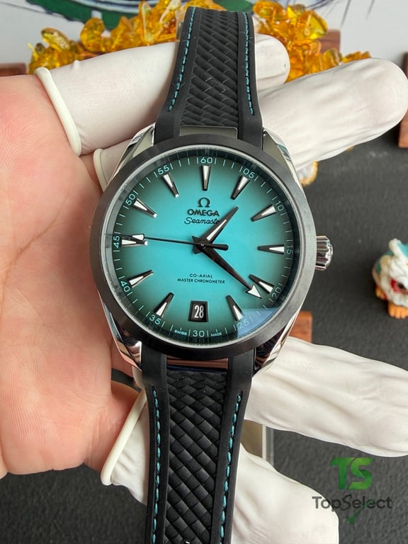 Omega Seamaster Aqua Terra 150m Turquoise Dial - 6