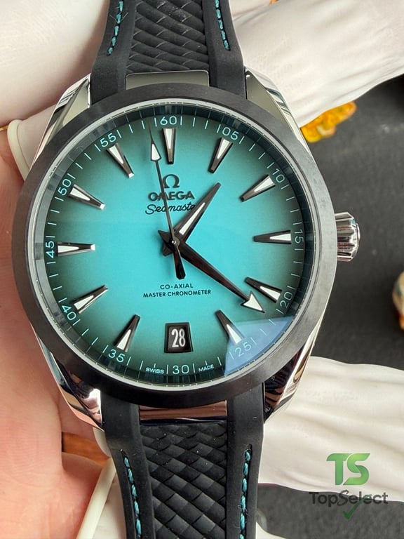 Omega Seamaster Aqua Terra 150m Turquoise Dial - 10