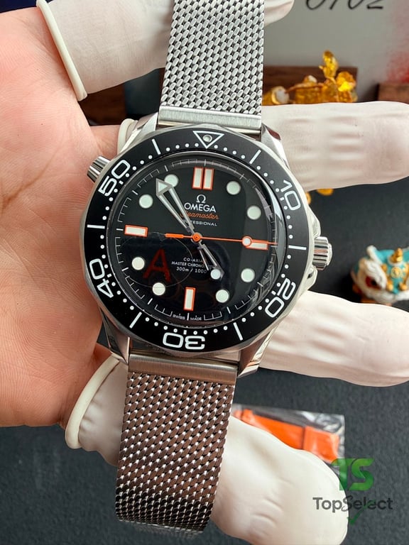 Omega Seamaster Diver 300M Black Orange - 19