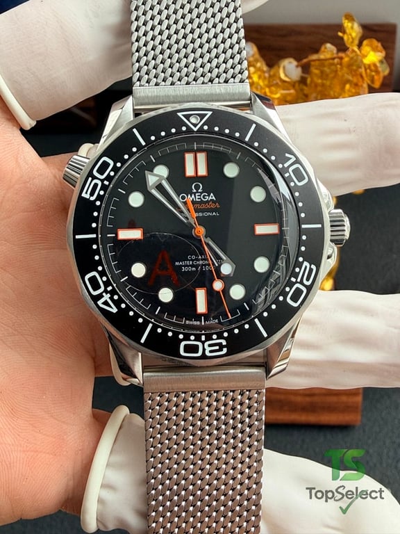 Omega Seamaster Diver 300M Black Orange - 5