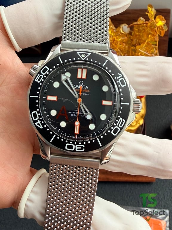 Omega Seamaster Diver 300M Black Orange - 9