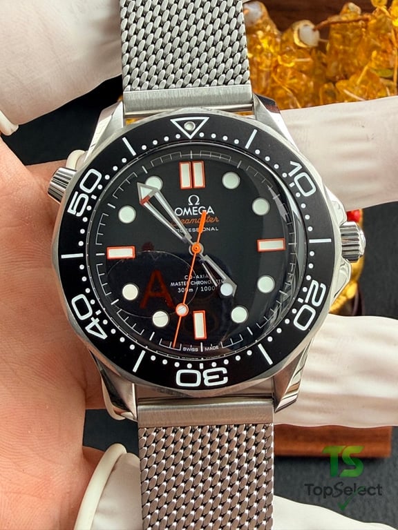 Omega Seamaster Diver 300M Black Orange - 10