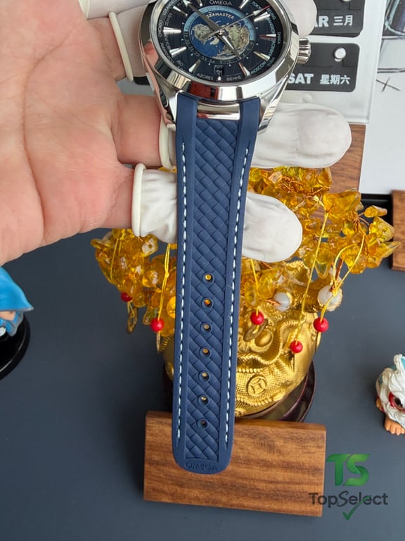 Omega Seamaster Aqua Terra Worldtimer Blue - 5