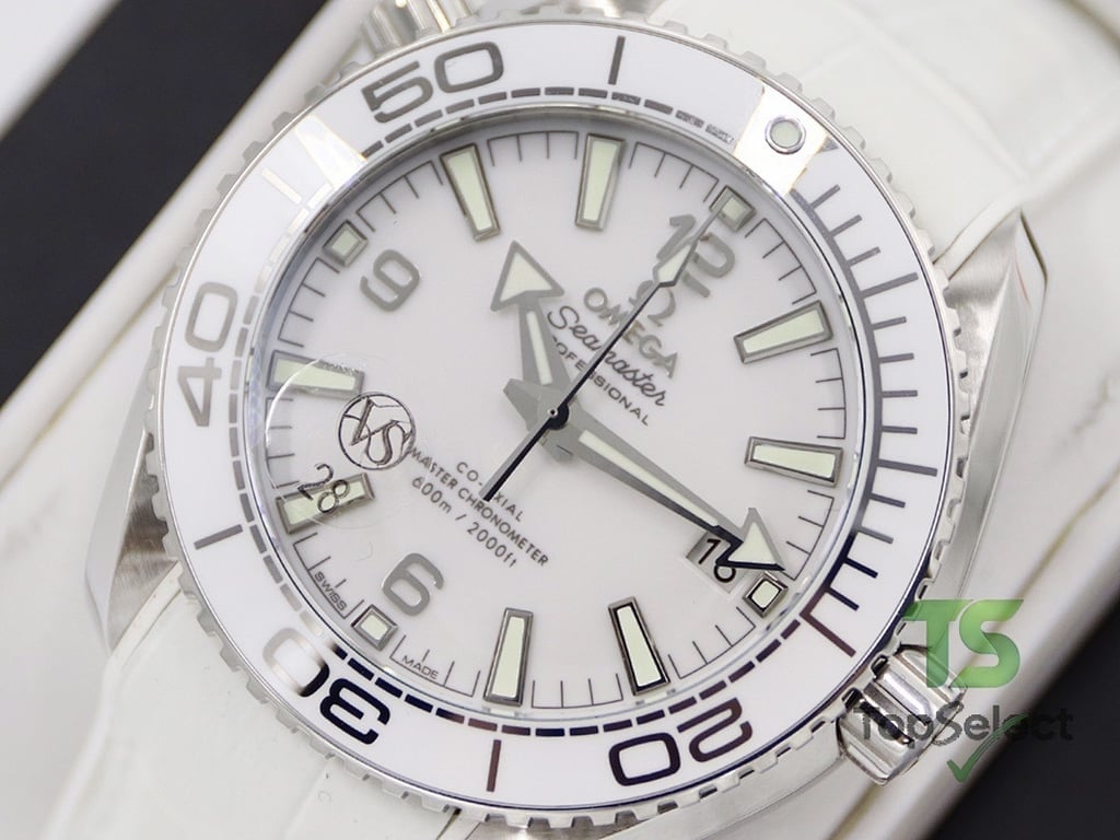 Omega Seamaster Planet Ocean 600m White 39.5mm - 3