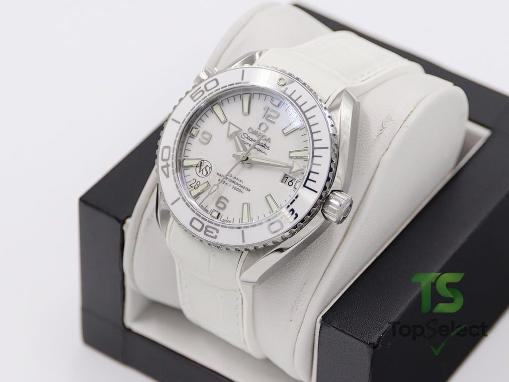 Omega Seamaster Planet Ocean 600m White 39.5mm - 9