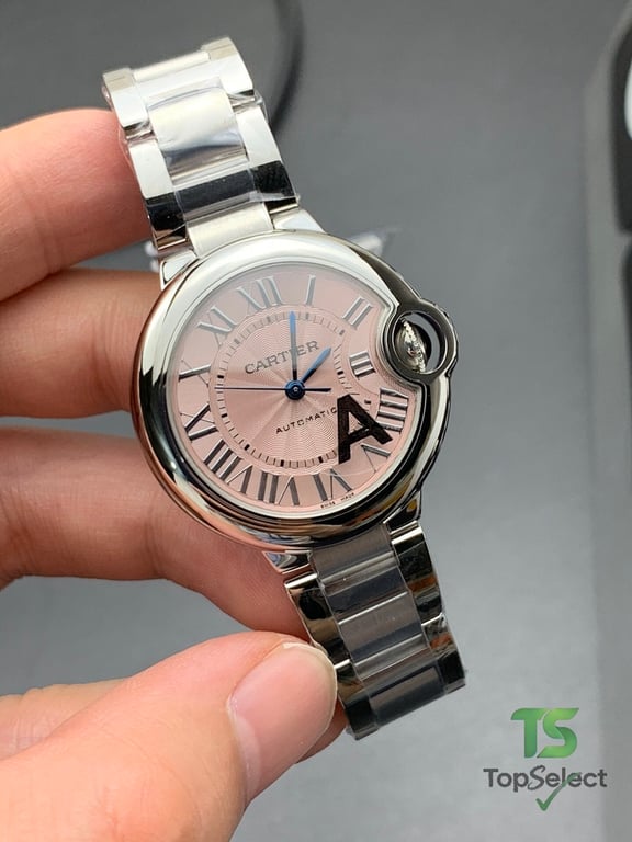 Cartier Ballon Bleu Pink Dial 33mm - 6