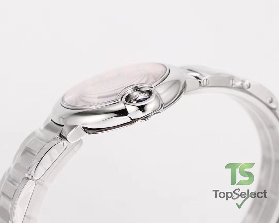 Cartier Ballon Bleu 33mm Pink Dial - 4