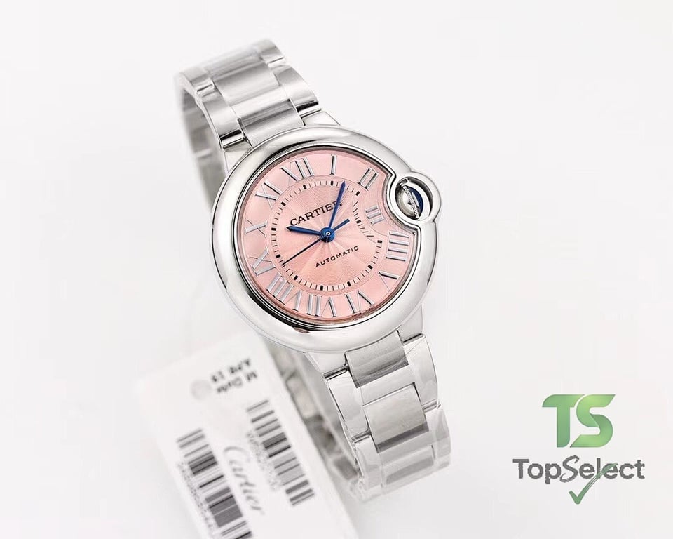Cartier Ballon Bleu 33mm Pink Dial - 6
