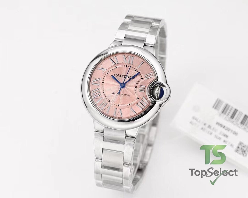 Cartier Ballon Bleu 33mm Pink Dial - 7