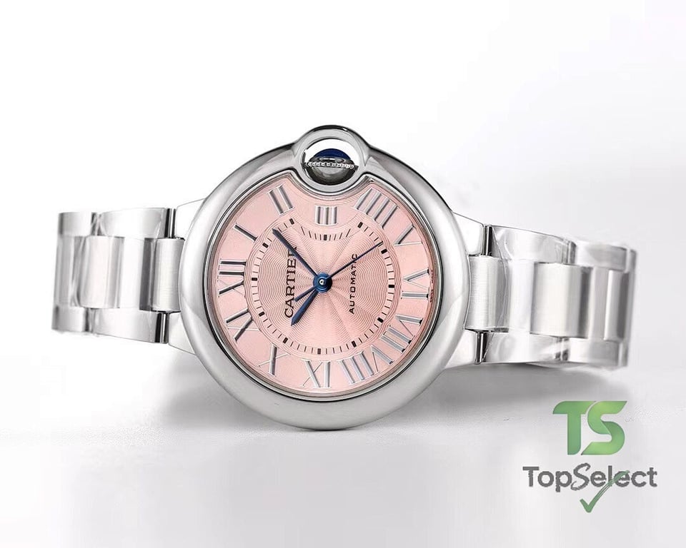 Cartier Ballon Bleu 33mm Pink Dial - 8